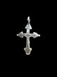 Ezüst kereszt medál 