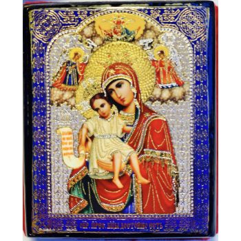 Díszdoboz Szűz Mária képpel