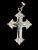 Ezüst keresz tmedál 