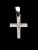Ezüst keresz medál 