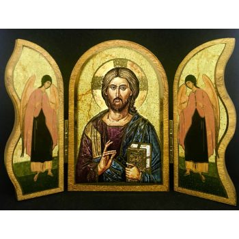 Krisztus Pantokrator triptichon 